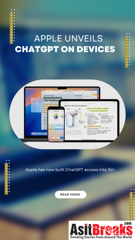 Apple Unveils ChatGPT on iPhone iPad Mac