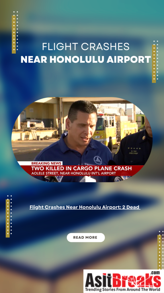 Flight Crashes Near Honolulu Airport: 2 Dead