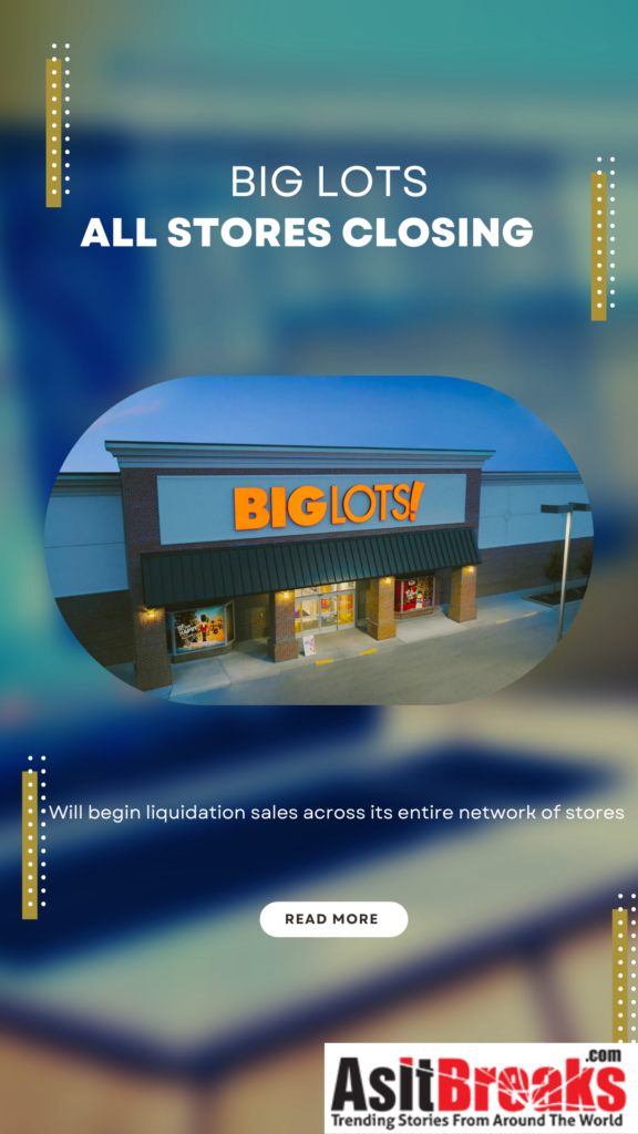 Big Lots All Stores Closing