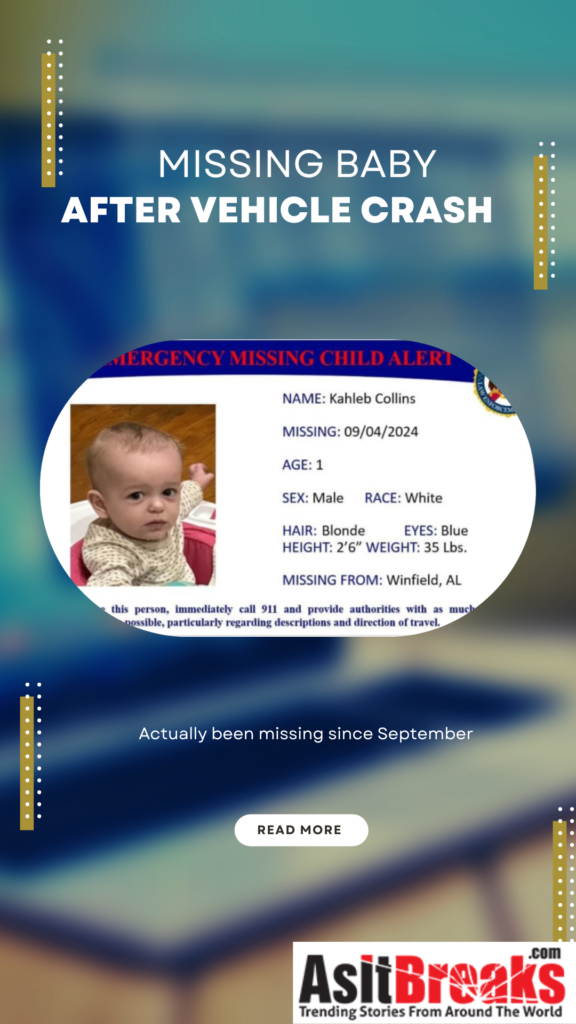 Missing Baby After Vehicular Crash