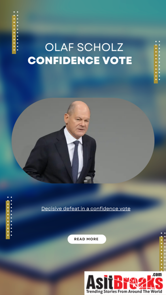 Olaf Scholz Confidence Vote Defeat